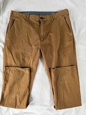 Bullhead denim company Men's Chino Pants in Brown - skinny 34/32